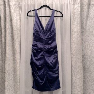 XScape Navy Blue Dress - Size 6